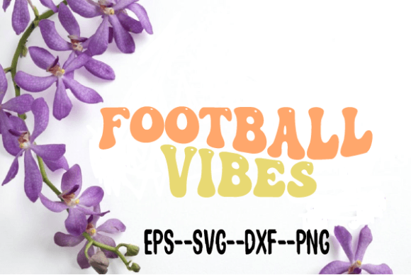Football Vibes Retro Wavy Svg Review