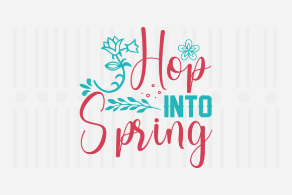Hop into Spring SVG: A Fresh and Functional Embroidery Design