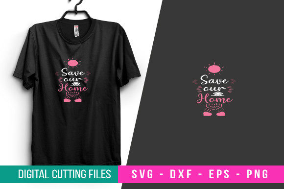 One Earth One Chance T-shirt Design SVG