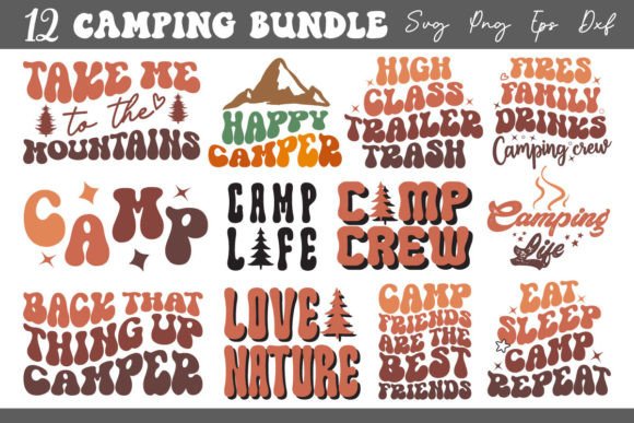 Retro Camping Sublimation SVG Bundle Review: A Designer’s Perspective